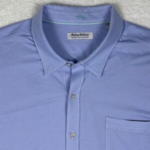 Tommy Bahama San Lucio Stretch Shirt XXXL Blue IslandZone Long Sleeve